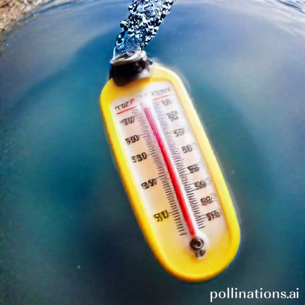 Determining the correct water temperature