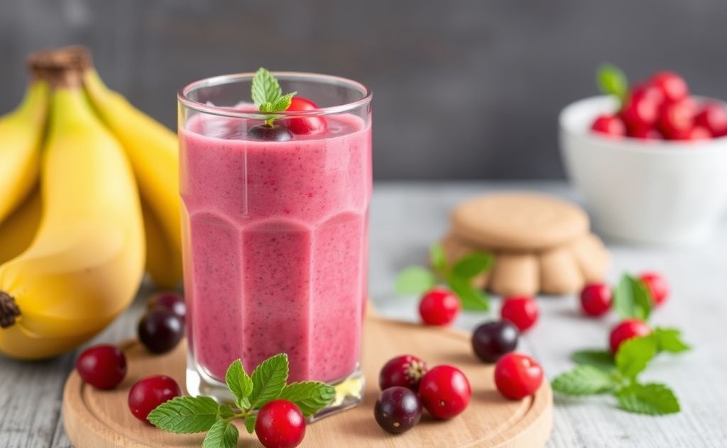 Detox cranberry smoothie recipes blend health.