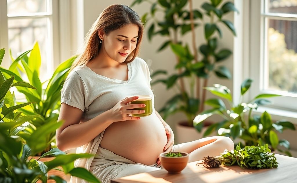 Detox tea benefits for pregnant women and baby health