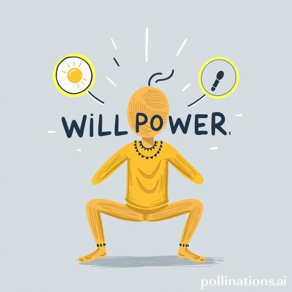 Developing willpower and motivation