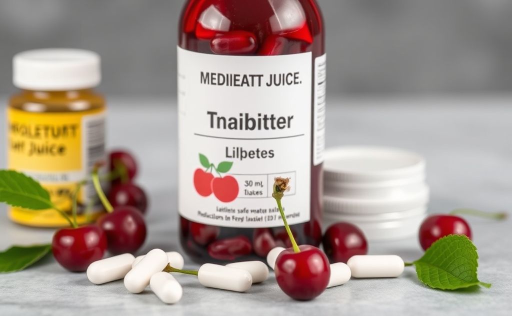 Diabetes medications tart cherry juice interactions