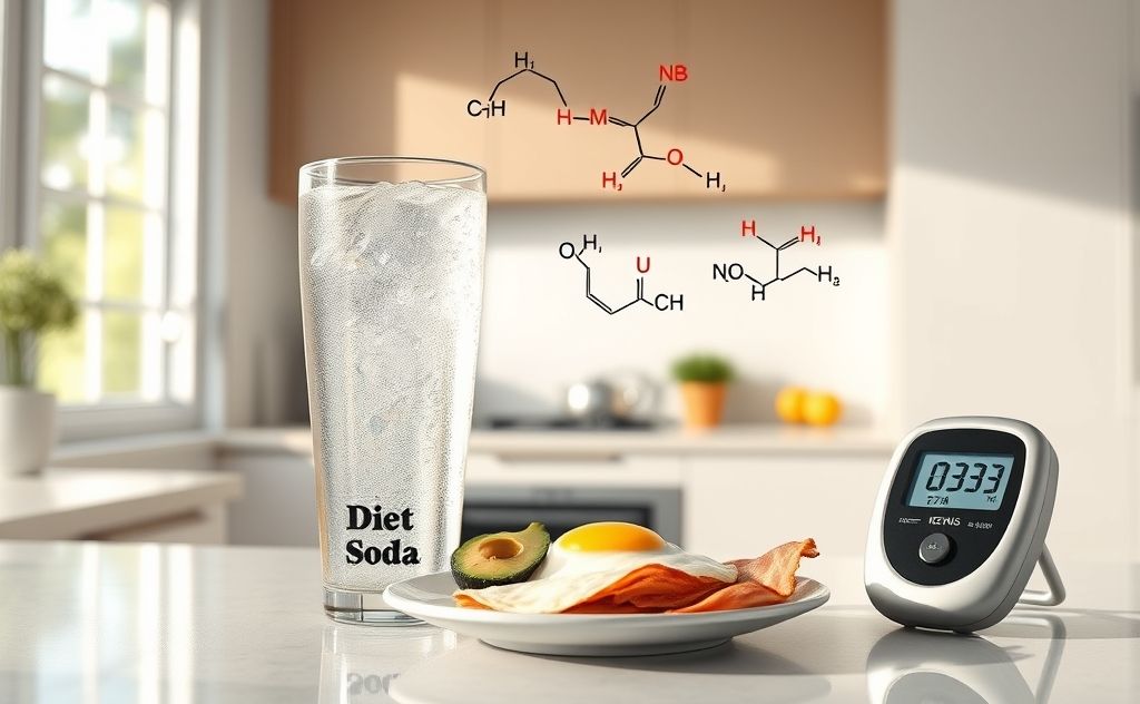 Diet soda impact on ketosis effects