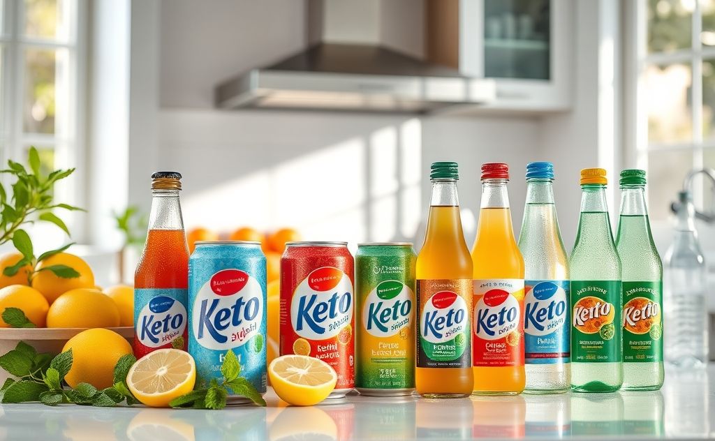 Diet soda options for keto-friendly drinks