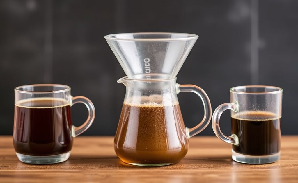 Different brew methods affect coffee taste