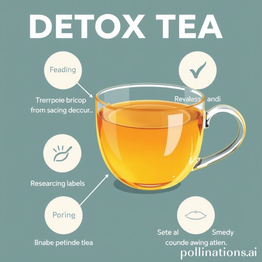 Bedtime detox tea guide.