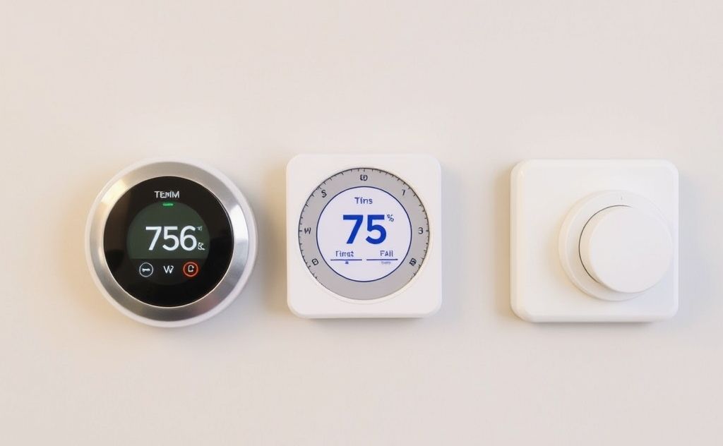 Different types of thermostats for home comfort