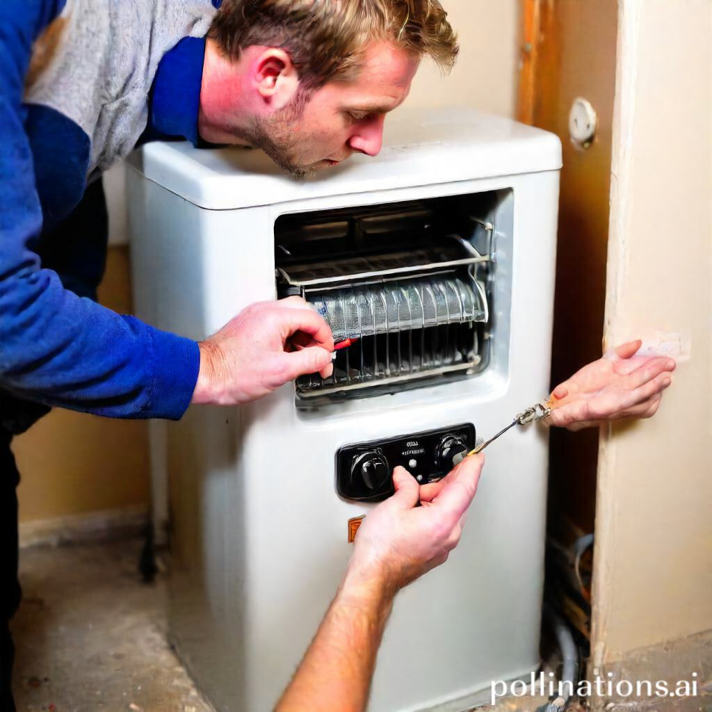 Disconnecting the gas heater