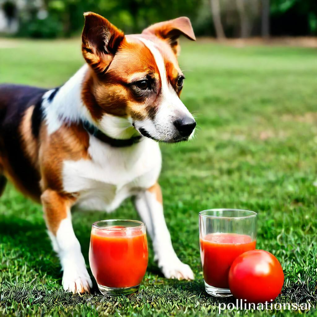 Risks and Concerns of Tomato Juice for Dogs