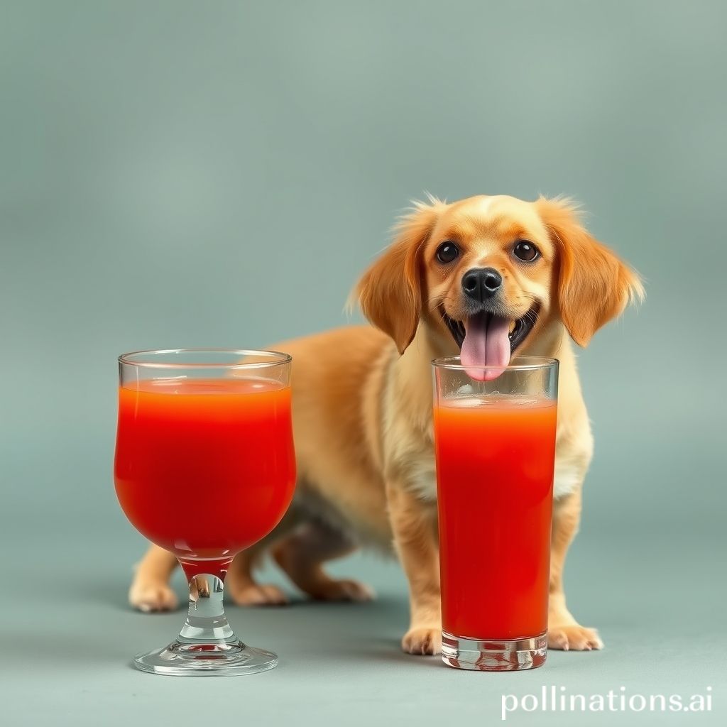 Risks and Concerns of Tomato Juice for Dogs