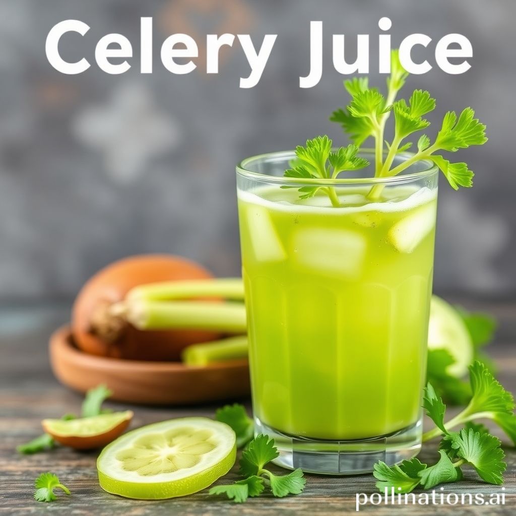 Benefits of Celery Juice as a Natural Diuretic