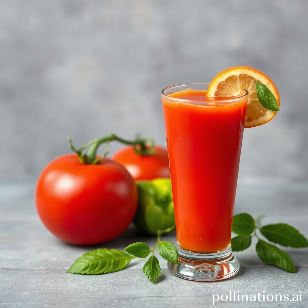 Tomato Juice: A Natural Anti-inflammatory for Liver Health