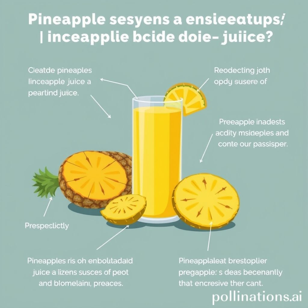 Pregnancy: Caution with Pineapple Juice Intake