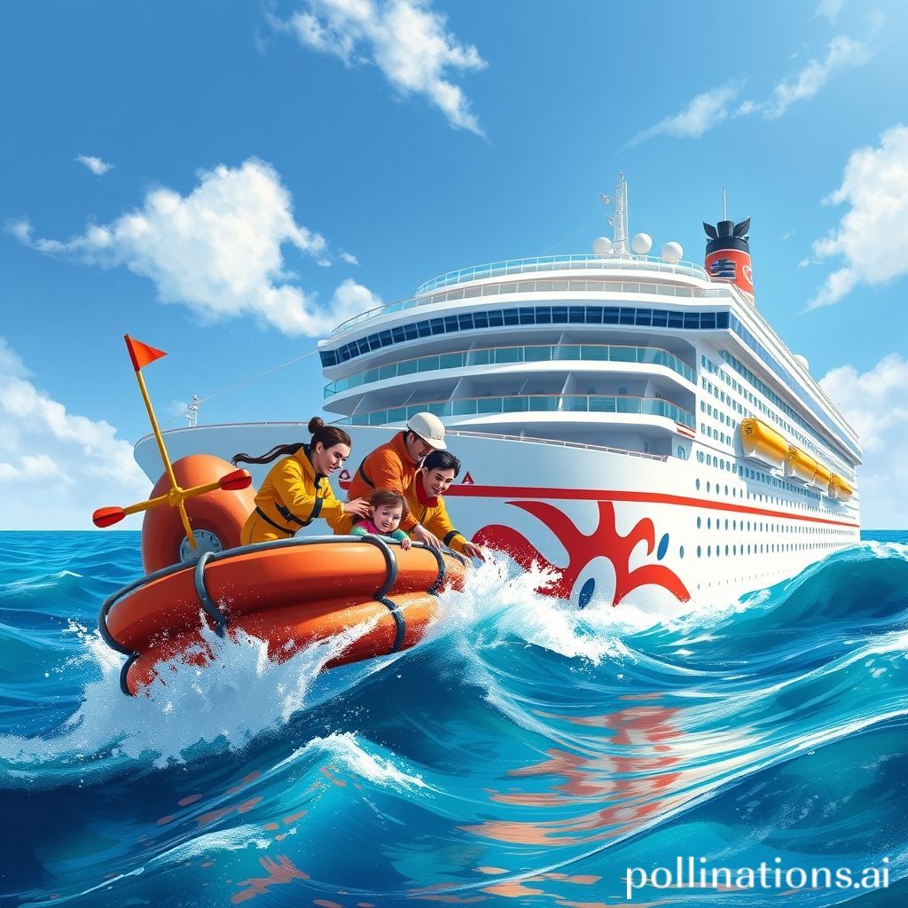 Disney cruise ship rescue team saves girl and father after overboard fall