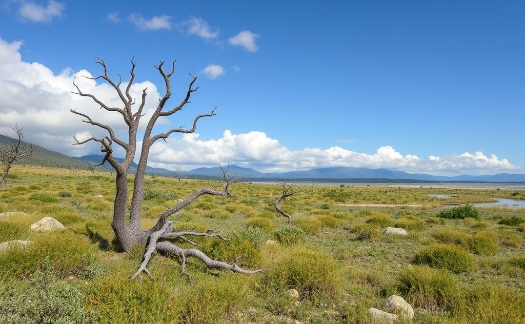 Disrupted ecosystems affect wildlife food chains