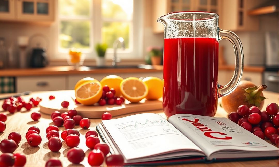 Does cranberry juice boost vitamin C levels