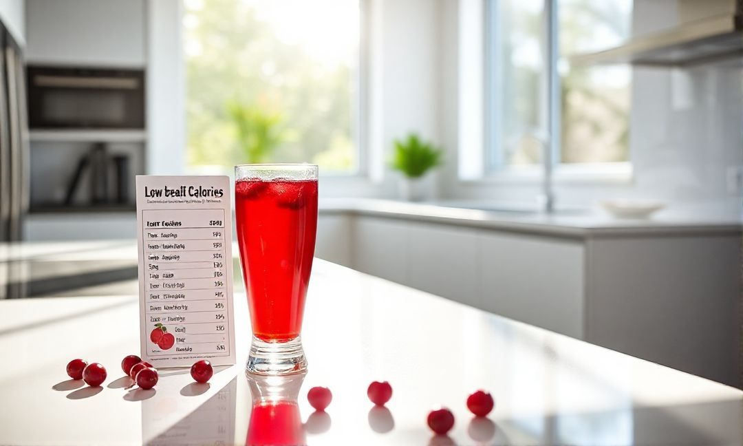 Does cranberry juice fit into low calorie diet