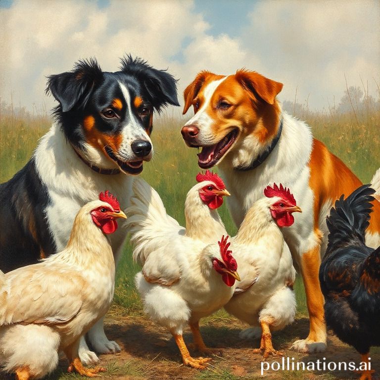 what dogs are good with chickens