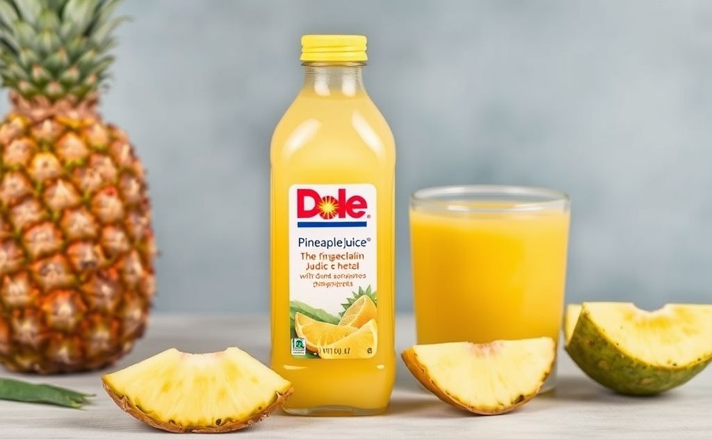 Dole Pineapple Juice with bromelain benefits