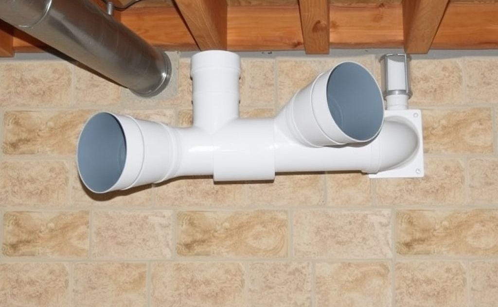 Double wall vent pipe for water heater system