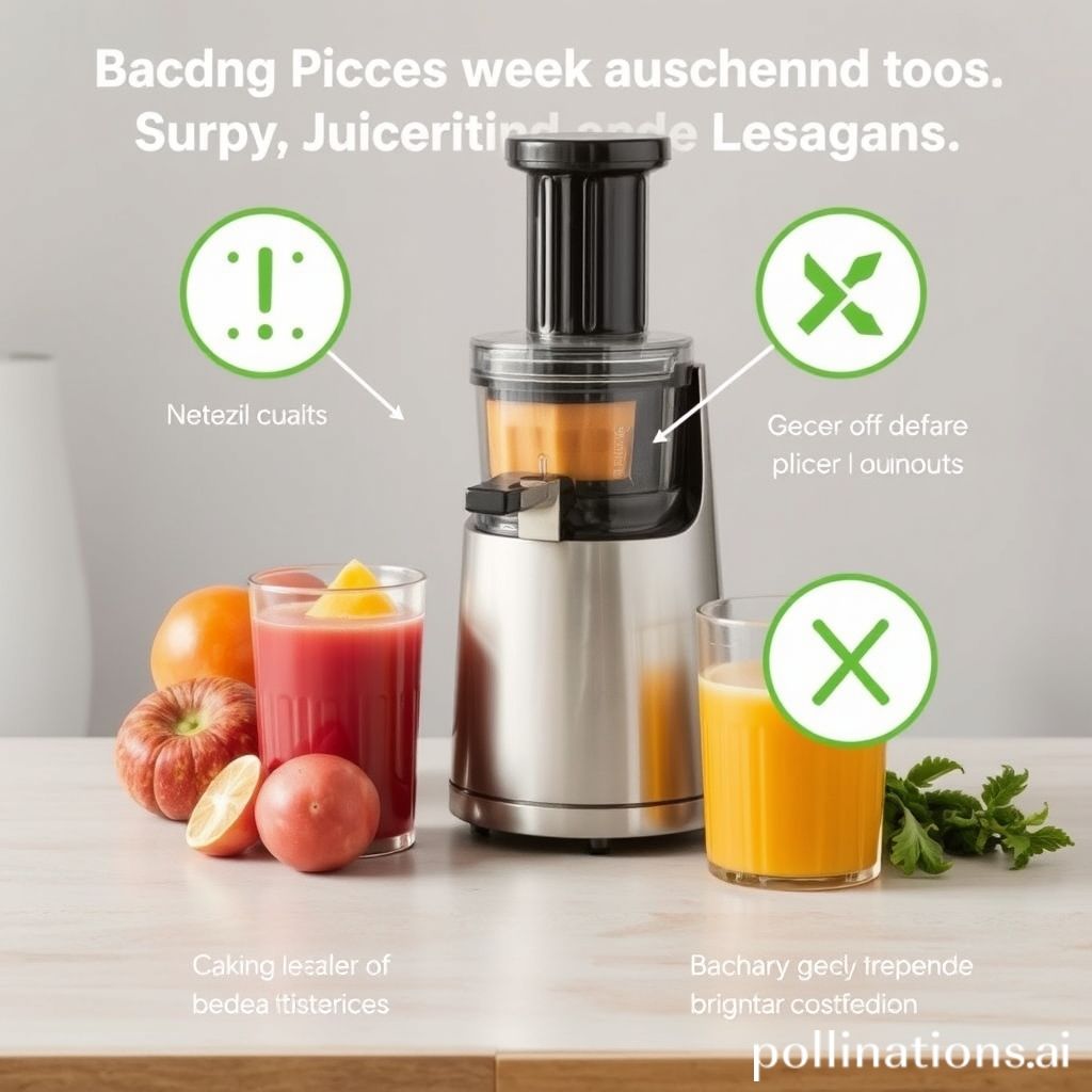 Drawbacks of Slow Masticating Juicers: Slower Process, More Prep Time, Higher Cost