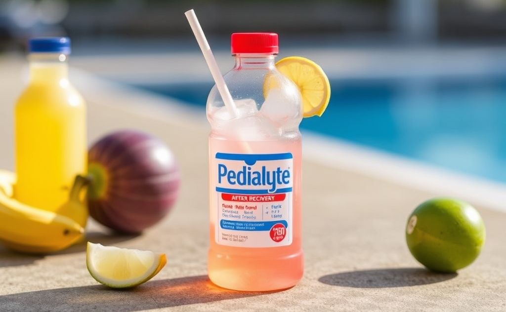 Drink Pedialyte after exercise recovery