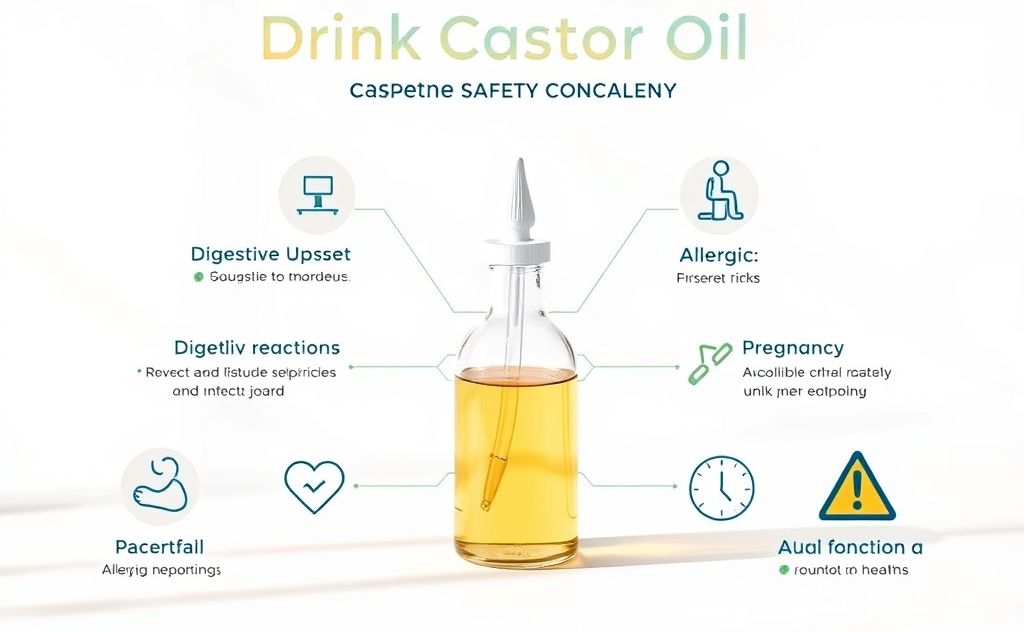 Drink castor oil safety concerns explained