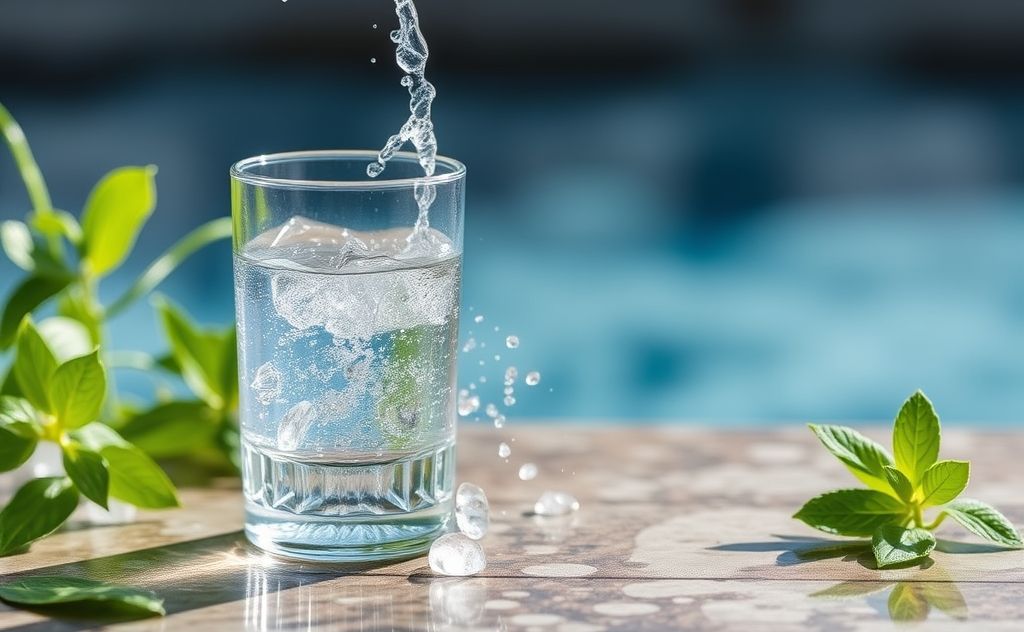Drinking water cleanses and refreshes your body