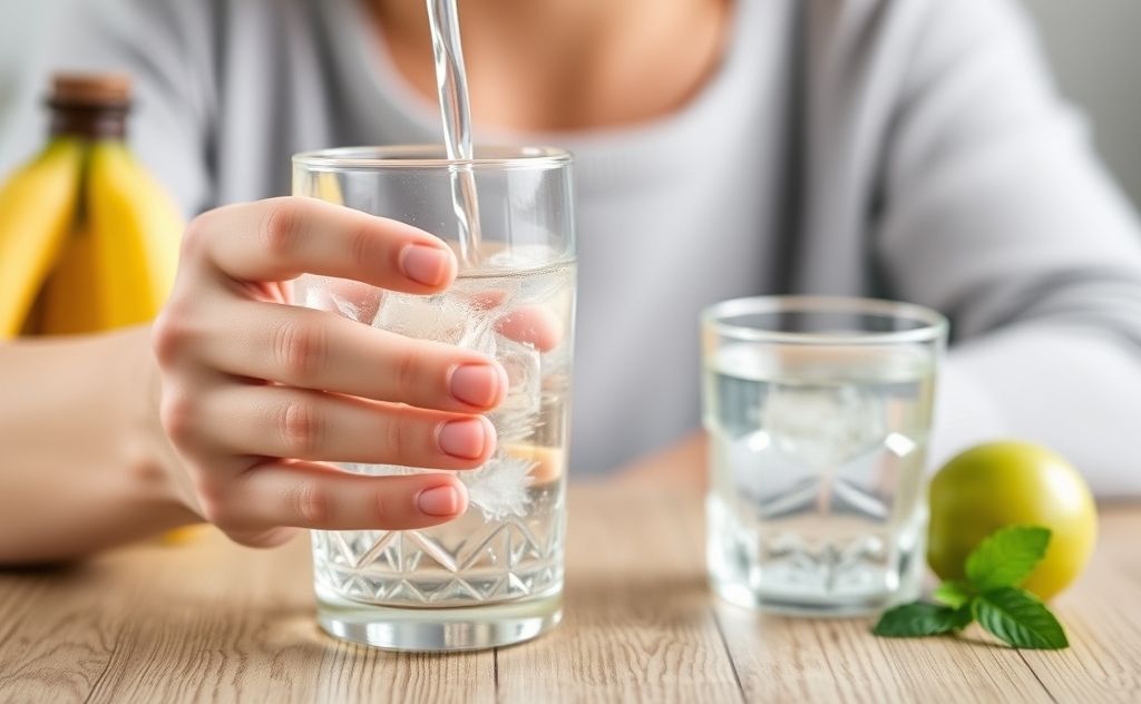Drinking water relief for heartburn symptoms