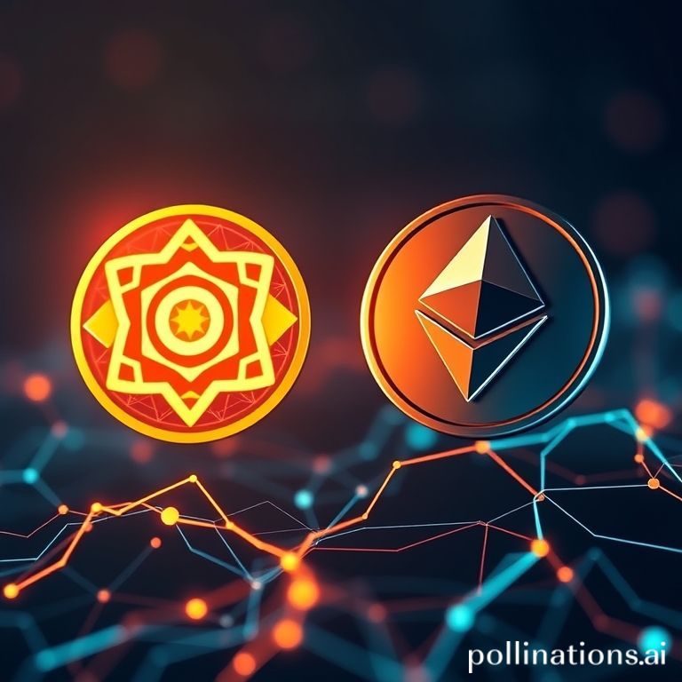 Grafik komparatif yang menunjukkan pertumbuhan dan metrik kunci Solana (SOL) dibandingkan dengan Ethereum (ETH), menyoroti dinamika pasar blockchain.
