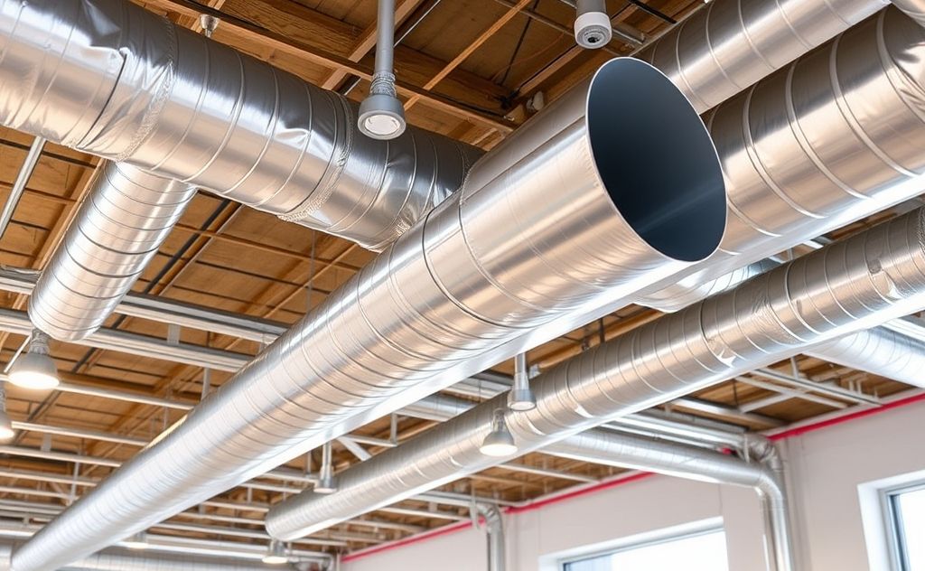 Duct materials for efficient commercial HVAC design