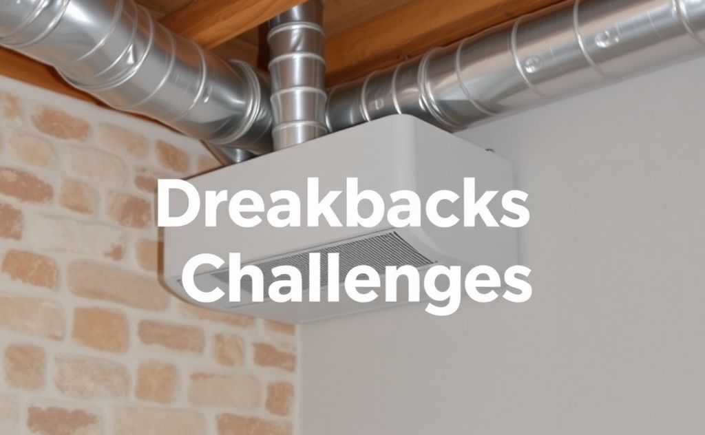 Ducted central heater drawbacks and challenges