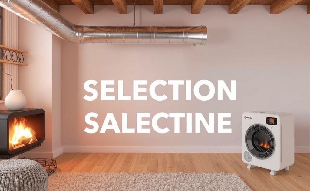 Ducted central heater selection guide with warmth