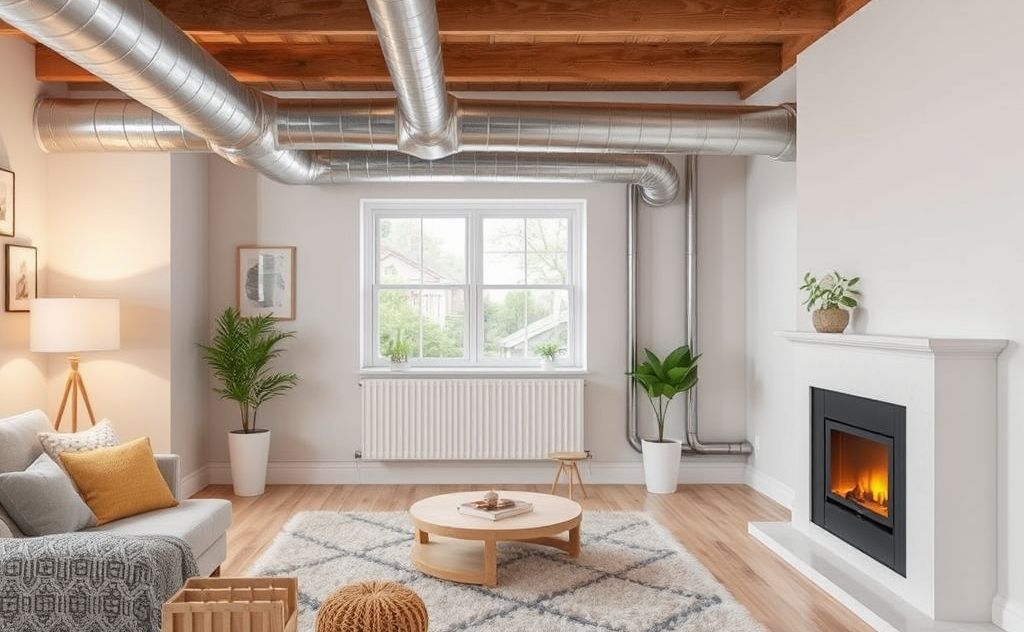 Ducted central heating benefits over other systems