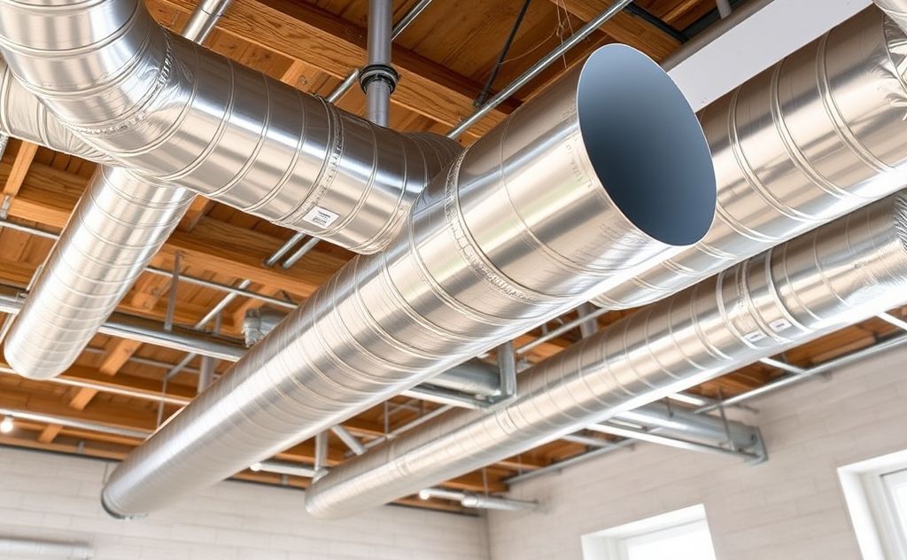 Ductwork design for efficient HVAC airflow