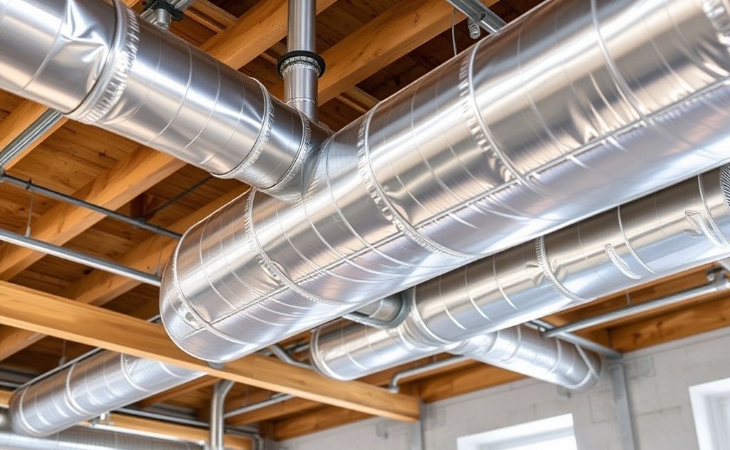 Ductwork materials for efficient HVAC systems