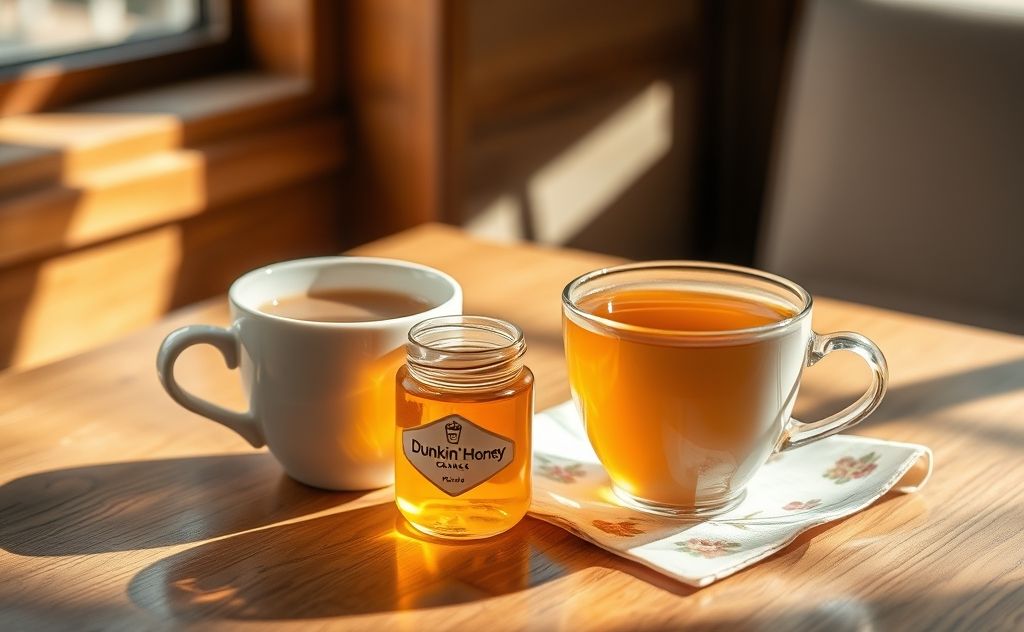 Dunkin' honey option for tea available