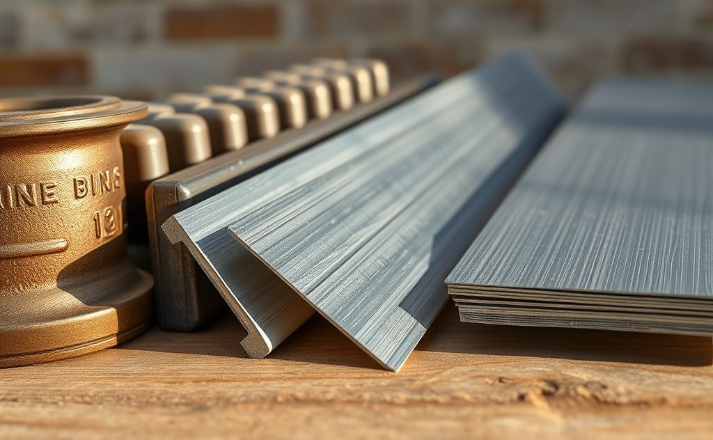 Durable materials for central heating radiators.