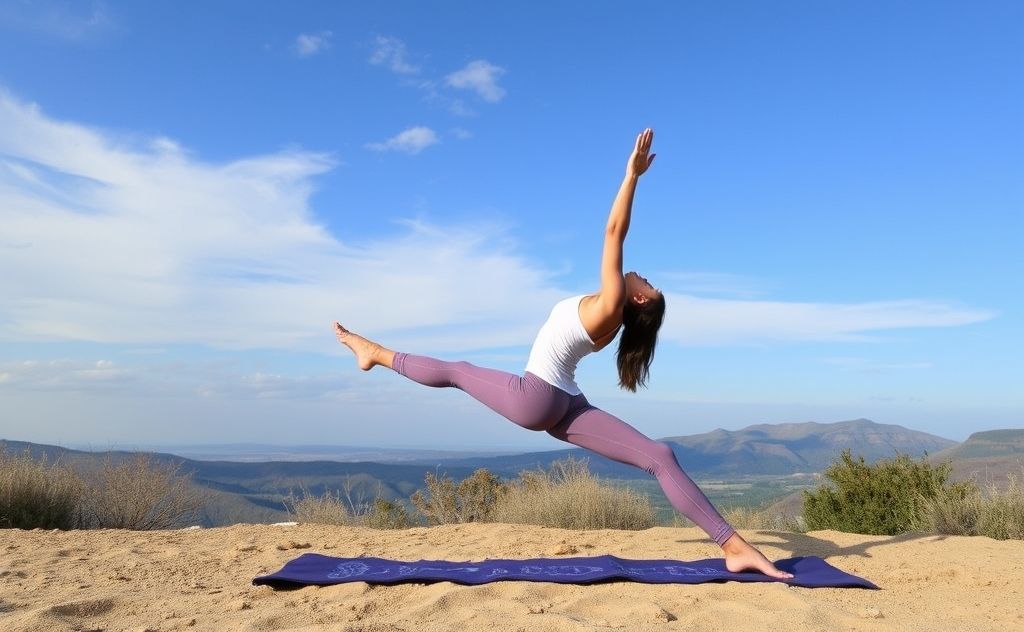 Dynamic yoga poses for energy awakening
