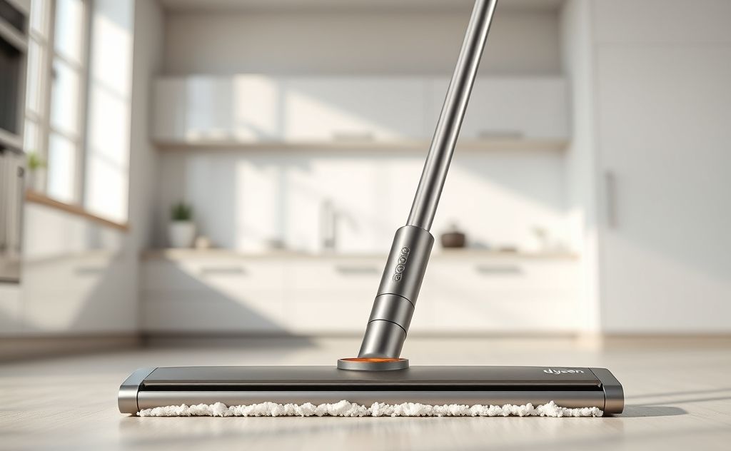 Dyson mop with sleek design and modern features