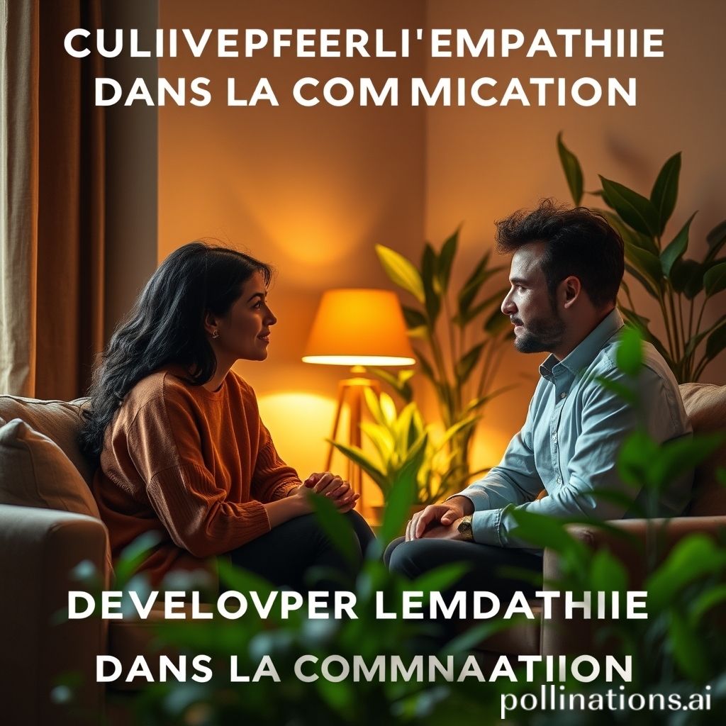 DÉVELOPPER L'EMPATHIE DANS LA COMMUNICATION