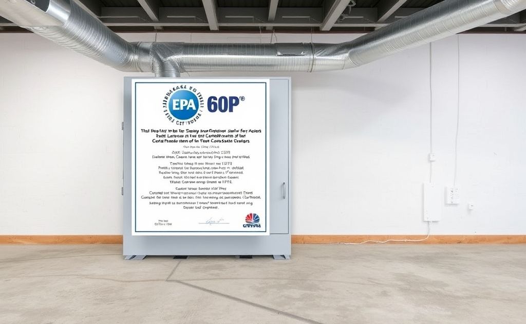 EPA 608 Certification for ducted central heaters