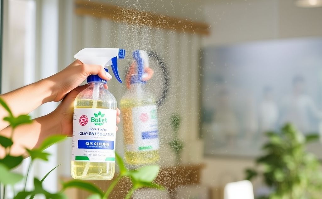 Eco friendly glass cleaning solutions