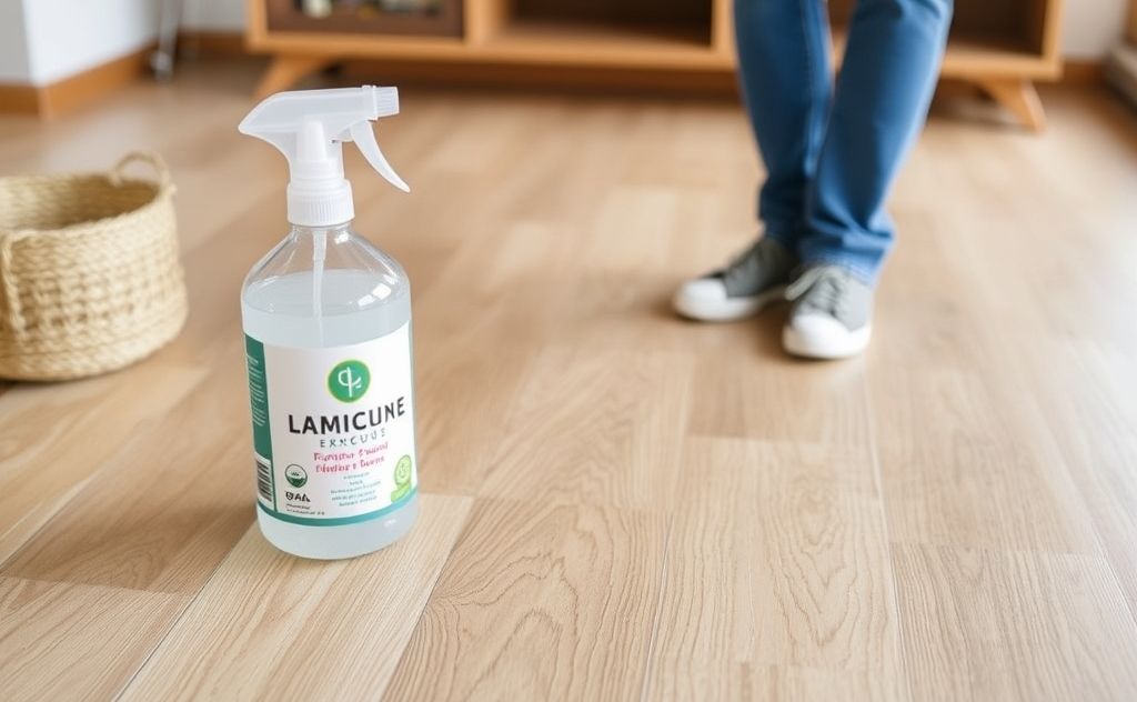 Eco-friendly cleaner for laminate floors