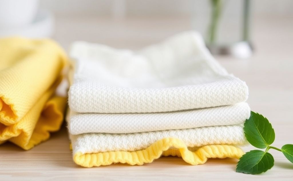 Eco-friendly cleaning cloths for a greener home