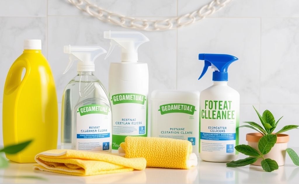 Eco-friendly cleaning products enhance health and safety.