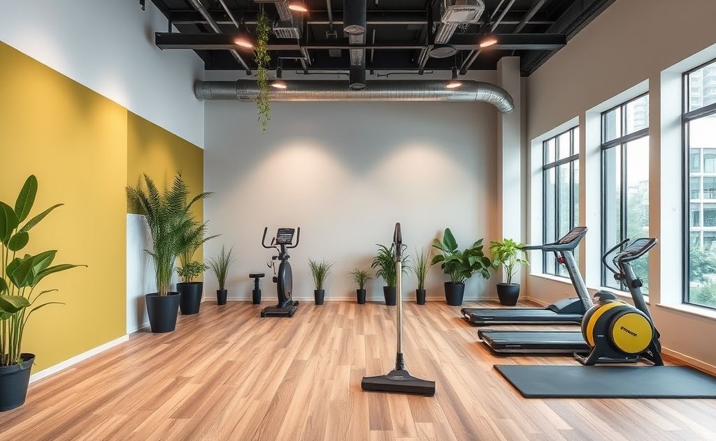 Eco-friendly vacuum for sustainable gym spaces