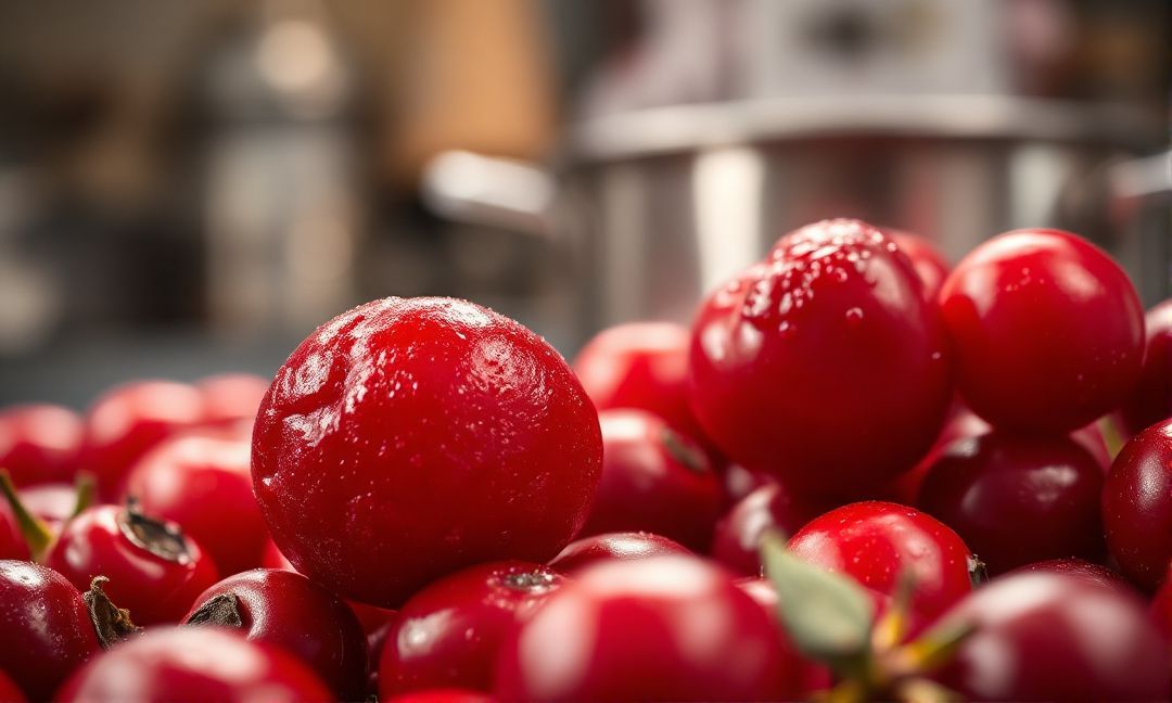 Effect of processing on vitamin C in cranberry juice