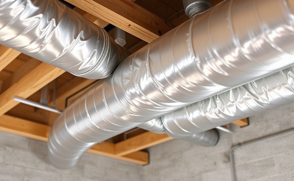 Effective HVAC duct installation with minimal noise