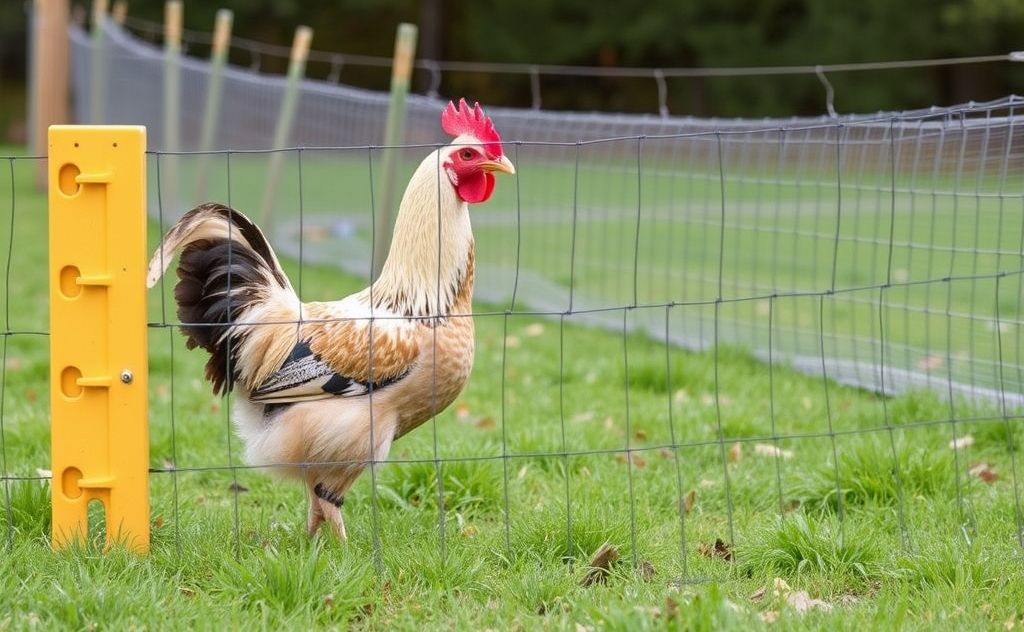 Effective barriers protect chickens from foxes