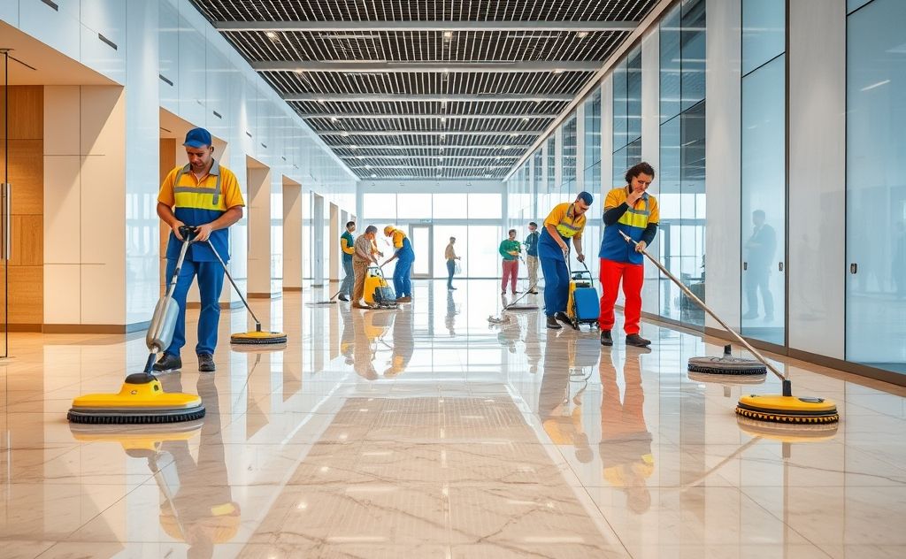 Effective floor maintenance strategies in action